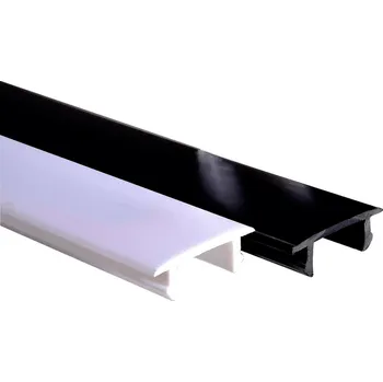 POWERGEAR Krycí pás pro 3F lištu Černá