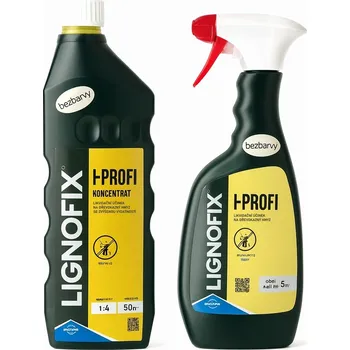 Lak na dřevo Stachema Lignofix I-Profi - likvidace dřevokazného hmyzu Balení: 5 l