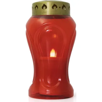 Vánoční dekorace Retlux RLC 39 hřbitovní svíčka 168 mm bílá