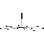 Zava Atrax LED závěsné svítidlo 6 / ON/OFF / Šedá