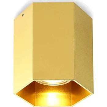 Hexagon 1 GU10 přisazené svítidlo Zlatá