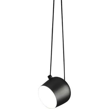 Flos Aim LED závěsné svítidlo Ø243mm / Černá