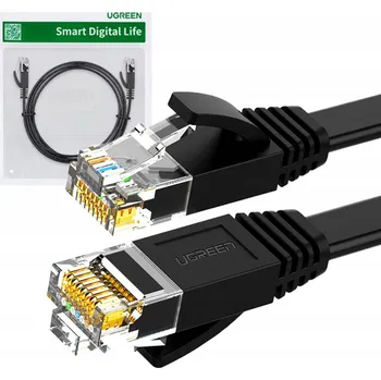 Síťový kabel Plochý síťový kabel UGREEN RJ45 Cat 6 UTP 3M
