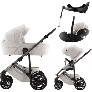 CDATA[Podrobnosti o produktu BRR013056_Linen Grey Kočárek Smile 5Z Ničím nerušená jízda v každém terénu Díky svému…
v 9 obchodech
![Kočárek Britax Set kočárek Smile 5Z + hluboká korba + autosedačka Baby-Safe PRO + Vário Base 5Z 2025 Lux, Soft Taupe