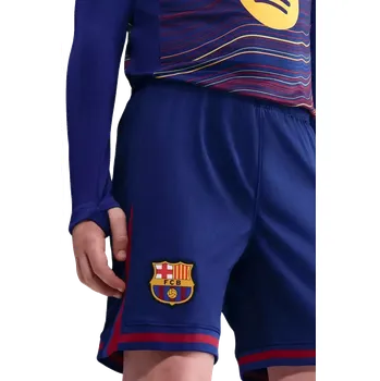 Chlapecké kraťasy Dětské domácí fotbalové šortky Nike FC Barcelona 25/26 modré