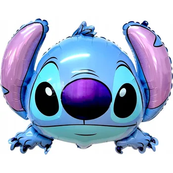 Balónek Fóliový balónek k narozeninám Lilo a Stitch Stich, narozeninový DÁREK, 45 cm