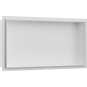 Koupelnový nábytek Cerano Zápustná polička do obkladu, bílá matná, 60x30x10 cm, CER-8050BD80239