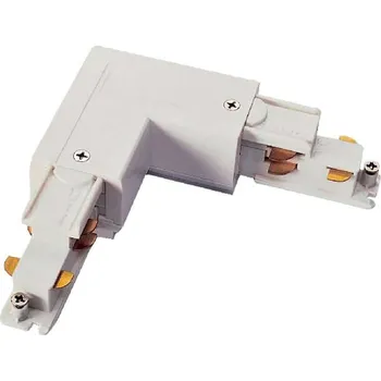 Bodové svítidlo POWERGEAR Spojka rohová pro 3F lištu DALI pravá Bílá