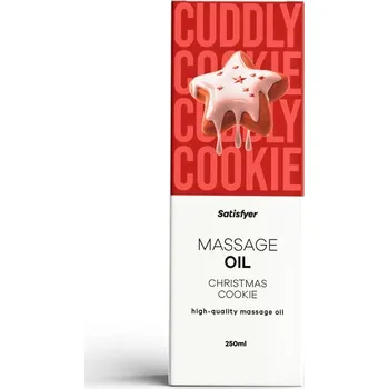 Erotický masážní přípravek Olej masážní SATISFYER Christmas Cookie 250 ml - s kupónem KUP15 cena 305 Kč + extra diskrétní expedice