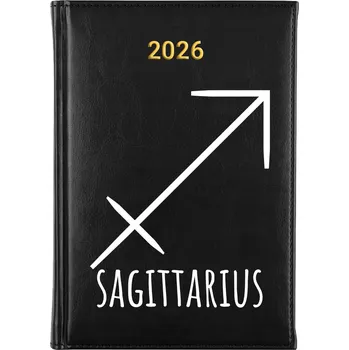 Diář Knižkový kalendář 2026 A5 černý