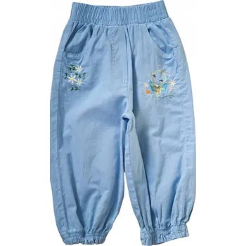 Dámské džíny Spodnie JEANS dla dzieci elastické DŽÍNY BONITO 92 světle modré