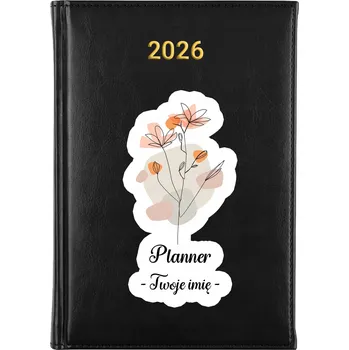 Kalendář Knižkový kalendář 2026 A5 černý
