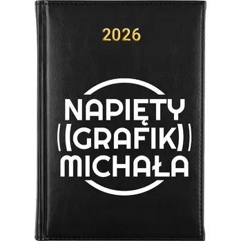 Kalendář Knižkový kalendář 2026 A5 černý