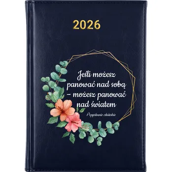 Kalendář Knižkový kalendář 2026 A5 FunnyCase modrý