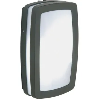 Dopo Kira square E27 přisazené svítidlo antracitové 295x185mm