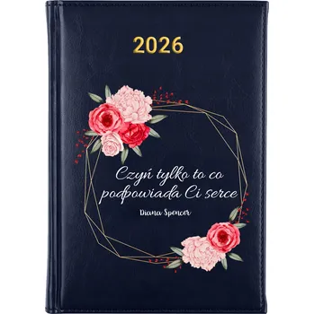 Kalendář Knižkový kalendář 2026 A5 FunnyCase modrý