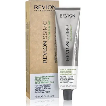 Barva na vlasy Revlon Professional Revlonissimo Color Sublime permanentní barva na vlasy bez silikonů odstín 6.66 75 ml