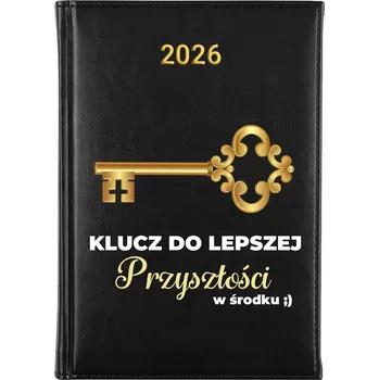 Kalendář Knižkový kalendář 2026 A5 černý