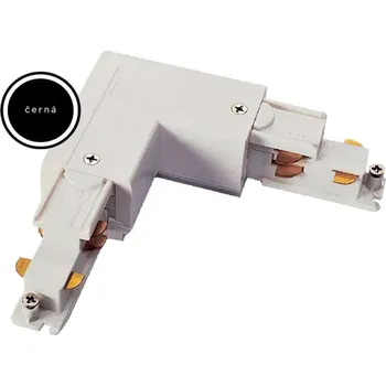 Příslušenství pro svítidlo POWERGEAR Spojka rohová pro 3F lištu DALI pravá Černá