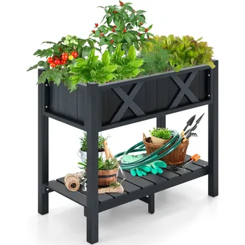 Květináč Držák Na Květináč Costway 73 cm plast