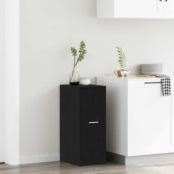 Policová skříň vidaXL Lékárenská skříňka Černý dub 40 x 41 x 77.5 cm Kompozitní dřevo [869022]