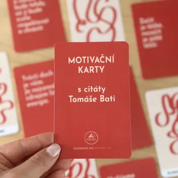 Osobní rozvoj Be Nice EKO Motivační karty Baťa SOBĚ