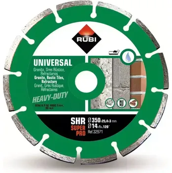 Řezný kotouč RUBI Diamantový kotouč SHR 350 SUPERPRO pro řezání stavebních materiálů (Ref. 32971)