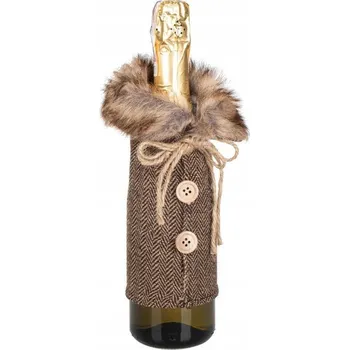 Vánoční dekorace Dekorativní obal na láhev Springos