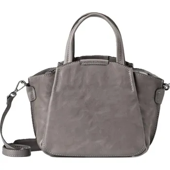aunts & uncles Dámská kožená kabelka do ruky i přes rameno Mrs. Plum Crumble 40280-116 šedá