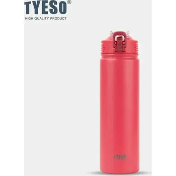 Termo lahev na vodu | nerezová termoska, sportovní láhev - Red , 600 ml