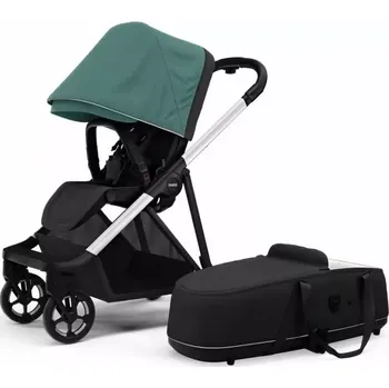 Kočárek Thule Shine + korba Mallard Green on Aluminium