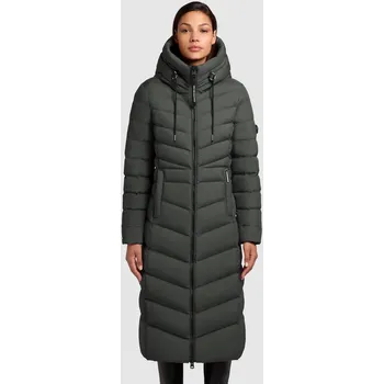 Khujo zimní maxi kabát Ingram4 307 šedozelený Velikost: XL