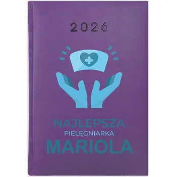 Kalendář Knižní kalendář 2026 A5 FunnyCase fialový