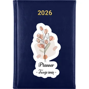 Kalendář Knižní kalendář 2026 A5 modrý