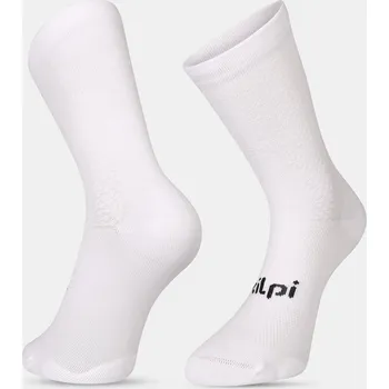 Pánské ponožky Cyklistické ponožky KILPI CYCLER-U YU0870KI BÍLÁ 39