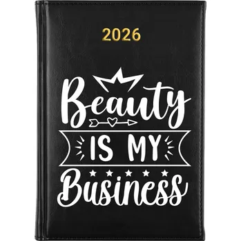 Kalendář Knižkový kalendář 2026 A5 černý