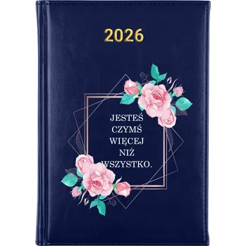 Kalendář Knižní kalendář 2026 A5 modrý