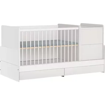 Dětská postýlka Faktum Kombi postýlka Alda 120 x 70 cm Bílé