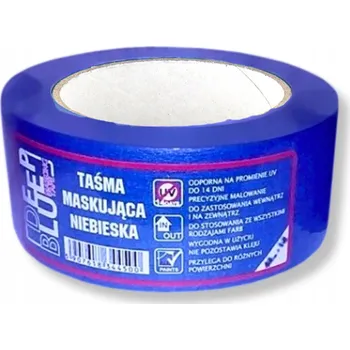 Lepicí páska MALÍŘSKÁ PÁSKA MODRÁ PAPÍROVÁ KRYCÍ 30mm x 50m OCHRANNÁ BLUE UV