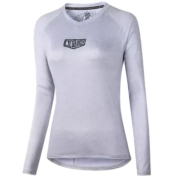 cyklistický dres MTB dres CYCOLOGY Day of the Shred, dámský, dlouhý rukáv (Motiv Day of the Shred, velikost M)