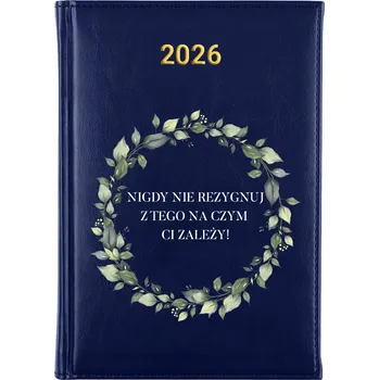 Kalendář Knižní kalendář 2026 A5 modrý