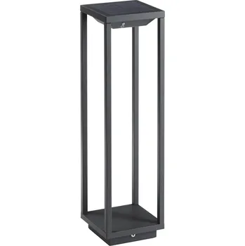 Venkovní osvětlení Dopo Solei LED sloupkové antracitové solární svítidlo 500mm