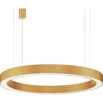 Nova Luce Morbido LED kruhové závěsné svítidlo CCT s ovladačem ⌀1000mm / Zlatá