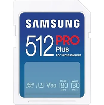 Paměťová karta SAMSUNG SDXC karta 512GB PRO PLUS