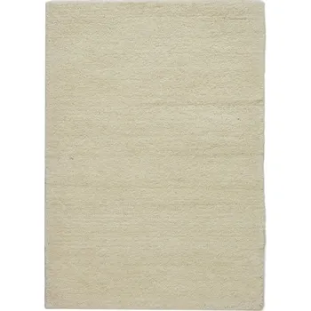 Ručně tkaný kusový koberec Asra loom cream - doprava zdarma