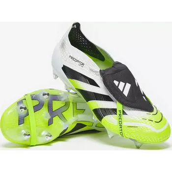 Kopačky adidas Predator Elite Tongue SG bílá/světle zelená (11uk/ 46EU/ 28,4cm)