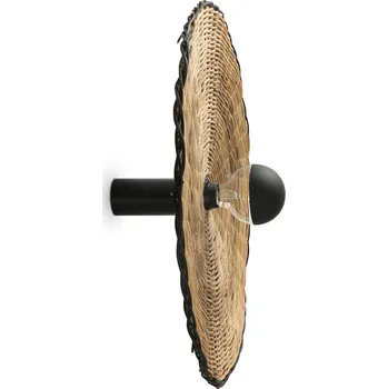 Faro Costas E27 přisazené ratanové svítidlo 140mm / ø600mm