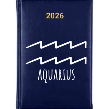 Kalendář Knižní kalendář 2026 A5 modrý