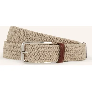Opasek Boss Pánský Proplétaný Opasek Clorio, béžová / hnědá, 95