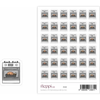 samolepka Fleppi Samolepky Sporák